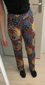Gekleurde pantalon / zomerse broek met print, maat 36, Kleding | Dames, Broeken en Pantalons, Lang, River Woods, Ophalen of Verzenden