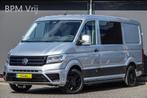 Volkswagen Crafter L3H2 | 177Pk Aut. | Dubbele Cabine | Nieu, Auto's, 12 maanden, Stof, Gebruikt, Zwart