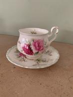 Kop en schotel van Royal Albert “Memories”, Antiek en Kunst, Antiek | Servies los, Ophalen