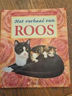 boek roos gaat over een kat die gevonden wordt op straat met, Ophalen of Verzenden, Gelezen, Katten