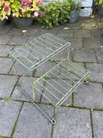 Te koop: handig en degelijk opstapje voor caravan of camper, Ophalen, Gebruikt