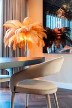 Eetkamerstoel Gia Khaki Velvet  Goud Richmond Interiors €149, 33 - 40 uur, Overige niveaus, Vanaf 10 jaar, Overige vormen