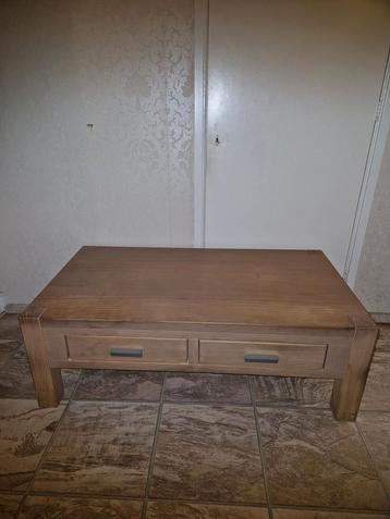 Salontafel met laden - 130x70x45 cm beschikbaar voor biedingen