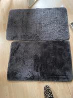 2 grijze badmatten met anti-slip, Ophalen of Verzenden, Zo goed als nieuw