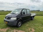 Volkswagen Transporter Pick-up 2.5 TDI 96KW DC 1.0 2006, Voorwielaandrijving, Zwart, Volkswagen, 2500 kg