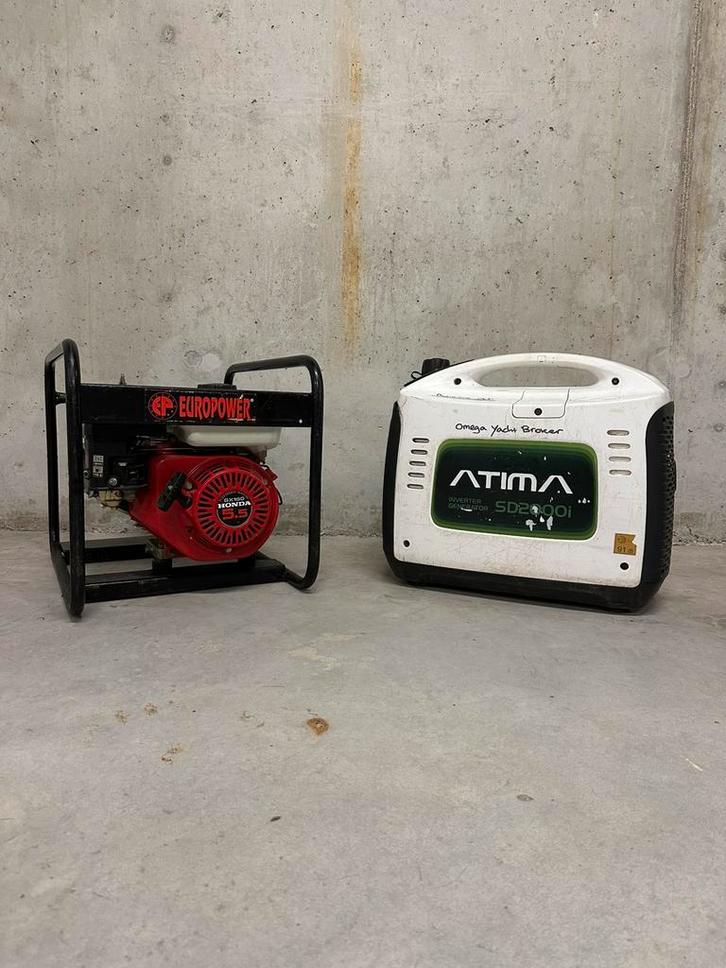 Aggregaat generator te huur, Doe-het-zelf en Verbouw, Overige Doe-het-zelf en Verbouw, Ophalen