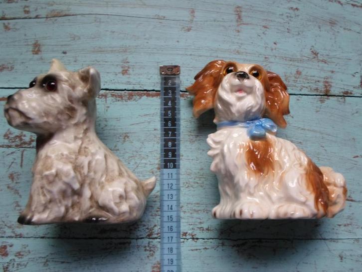 PARFUMLAMPJES IN DE VORM VAN HONDJES BIJZONDER MOOI., Antiek en Kunst, Antiek | Overige Antiek, Ophalen of Verzenden