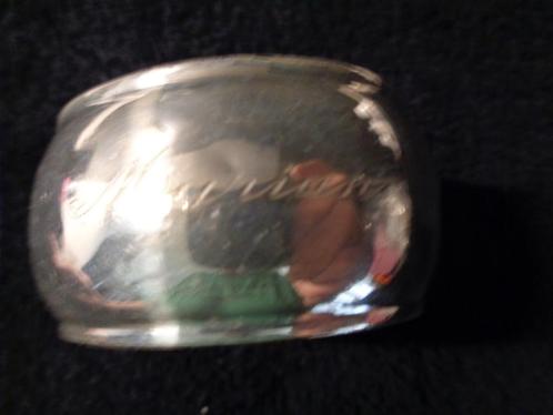 zilveren servet ring, Antiek en Kunst, Antiek | Goud en Zilver, Zilver, Ophalen of Verzenden