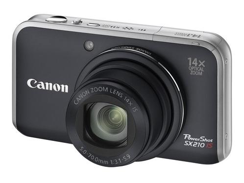 Canon PowerShot SX210 IS compact fotocamera 14x zoom 14,1 MP, Audio, Tv en Foto, Fotocamera's Digitaal, Zo goed als nieuw, Compact