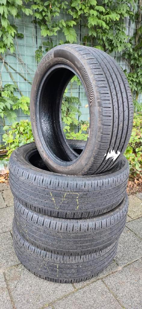 4 x Continental Ecocontact6 zomerbanden 215-50-19 93T, Auto-onderdelen, Banden en Velgen, Banden en Velgen, Zomerbanden, 19 inch