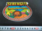 sticker Duitsland SERENGETI Freizeitparadies Hamburg Hanover, Ophalen, Zo goed als nieuw