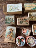 Oude juweliers doosjes verpakingen luxe kado, Ophalen of Verzenden
