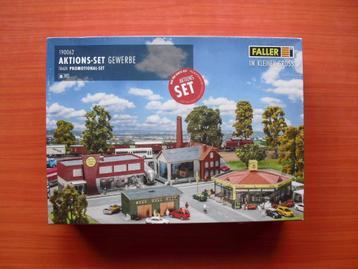 Faller 190062 – Actions-set – Gewerbe beschikbaar voor biedingen