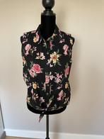 NIEUW knoop blouse zwart print maat 40, Ophalen of Verzenden, Nieuw, Maat 38/40 (M), Zwart