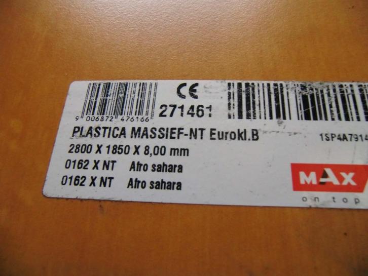 aantal platen trespa plastica  (zebrano en0182)nieuw (nr121), Doe-het-zelf en Verbouw, Overige Doe-het-zelf en Verbouw, Nieuw