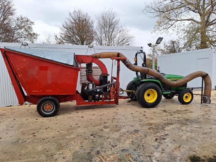 bladzuiger, bladzuigwagen, hoogkieper, combitrailer, compact, Zakelijke goederen, Machines en Bouw | Tuin, Park en Bosbouw, Bladblazer