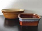 Set ovale + rechthoekige paté terrine, Ceraform Frankrijk., Ophalen of Verzenden, Zo goed als nieuw, Overige stijlen, Schaal of Schalen