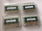 Samsung SO-DIMM 2GB 1066MHZ DDR3 SDRAM (4 stuks) = 8GB, Computers en Software, RAM geheugen, Ophalen, DDR3, Zo goed als nieuw