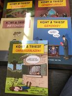 omvergeblazen 5 x kort en triest W4, Boeken, Meerdere stripboeken, Ophalen of Verzenden