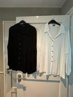 2xblouse Exxcellent maat 46 zgan zwart/wit, Ophalen of Verzenden, Zo goed als nieuw, Maat 46/48 (XL) of groter, Wit