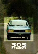 Folder Peugeot 305 1980, Ophalen of Verzenden, Gelezen, Peugeot