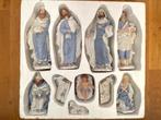 10-delige grote kerstfiguren set nieuwstaat / kerststal, Ophalen of Verzenden, Zo goed als nieuw