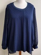 Exxcellent donkerblauwe blouse mt. 50, Kleding | Dames, Blauw, Blouse of Tuniek, Ophalen of Verzenden, Zo goed als nieuw