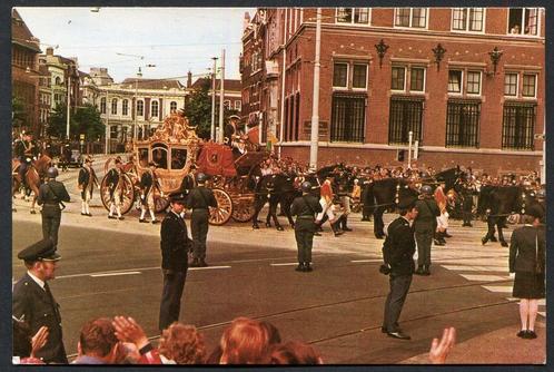 Den Haag , prinsjesdag. 1970, Verzamelen, Ansichtkaarten | Nederland, Gelopen, Zuid-Holland, 1960 tot 1980, Ophalen of Verzenden