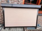 Crème Rolluik met Elektrische Bediening, Doe-het-zelf en Verbouw, Rolluiken, Ophalen, Gebruikt, 100 tot 150 cm, Elektrische bediening