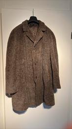 Vintage alpaca wollen jas, Ophalen of Verzenden, Gedragen, Maat 52/54 (L), Bruin