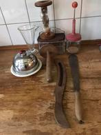 Antieke keuken hulpjes 8 stuks, Antiek en Kunst, Ophalen of Verzenden