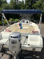Laguna 520 + Honda 90pk + Biminitop + Geremde Trailer., Watersport en Boten, Vis- en Consoleboten, Gebruikt, Ophalen, 70 pk of meer