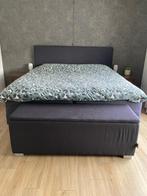 Volledig elektrisch verstelbaar tweepersoons boxspring, Ophalen, Tweepersoons, Zo goed als nieuw, 180 cm