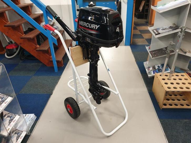 Nieuwe overjarige Mercury 4 pk 4-takt langstaart model 2024, Watersport en Boten, Buiten- en Binnenboordmotoren, Nieuw, Benzine