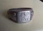 WO1 WW1 Trench art ring "L", Verzamelen, Militaria | Algemeen, Ophalen of Verzenden, Overige soorten, Duitsland, Kunstobject