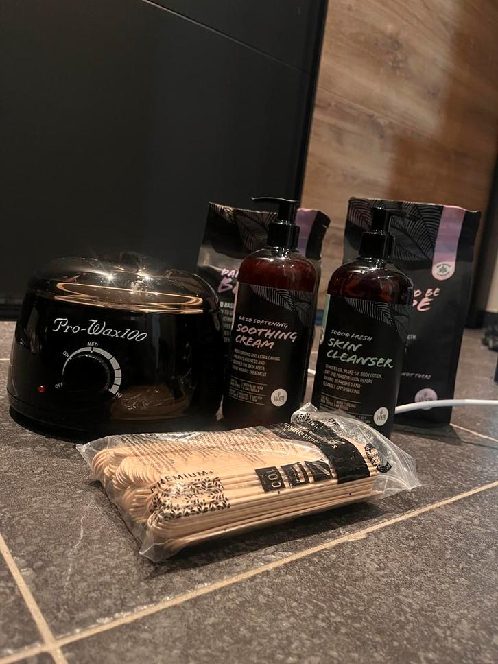 Pro Wax100 Waxing Set - Nieuwstaat, Witgoed en Apparatuur, Persoonlijke-verzorgingsapparatuur, Zo goed als nieuw, Ophalen of Verzenden