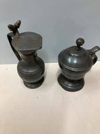 Oude tinnen kannetjes, Antiek en Kunst, Antiek | Tin, Ophalen of Verzenden