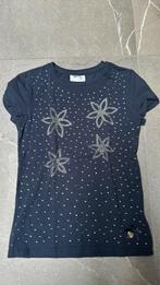 LE CHIC | Leuk donkerblauw shirtje | Maat: 140, Kinderen en Baby's, Kinderkleding | Maat 140, Gebruikt, Meisje, Le Chic, Ophalen of Verzenden