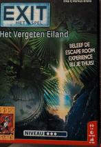 Exit Het Vergeten Eiland - Escape Room Thuis!, Nieuw, Ophalen of Verzenden, Een of twee spelers, 999 Games