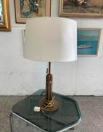 Lamp vintage Deknudt Maison Jansen stijl bronzen lamp, Ophalen of Verzenden