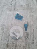 Usb naar rs232 kabel, Ophalen of Verzenden, CH340 OEM, Zo goed als nieuw
