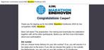 Startbewijs ASML hele marathon Eindhoven 12 okt, Eén persoon