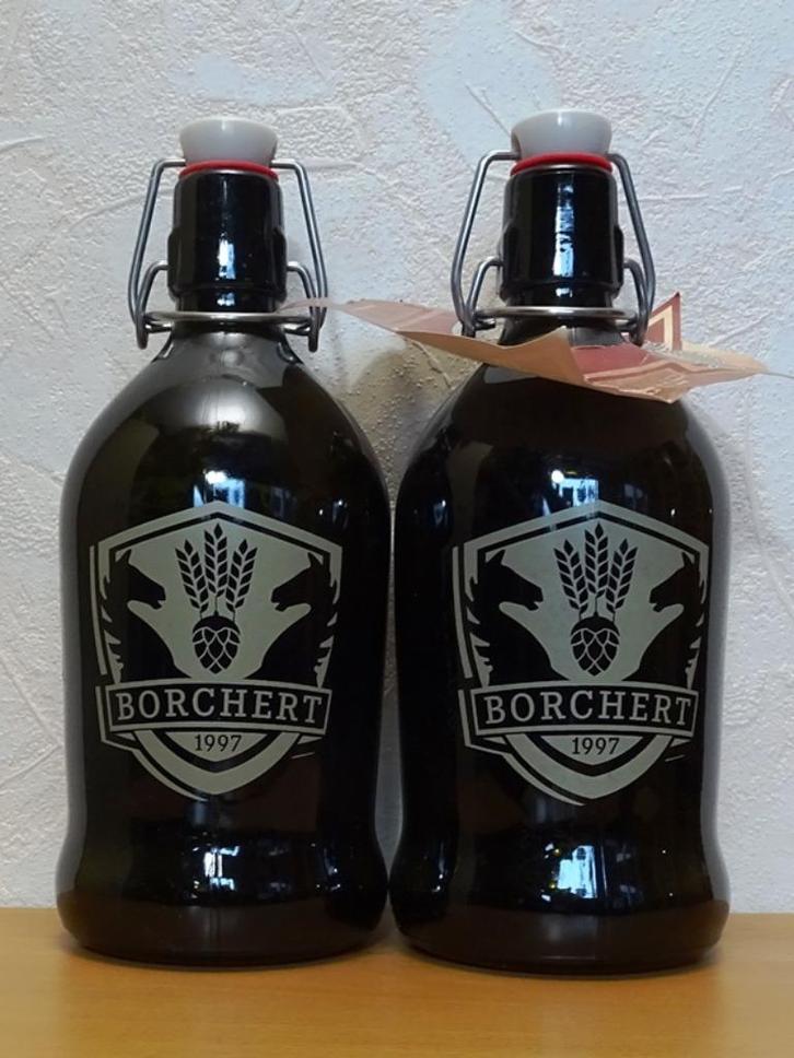 Borchert Vestingbier Bourtange (lege) flessen, Verzamelen, Biermerken, Gebruikt, Flesje(s), Overige merken, Ophalen of Verzenden