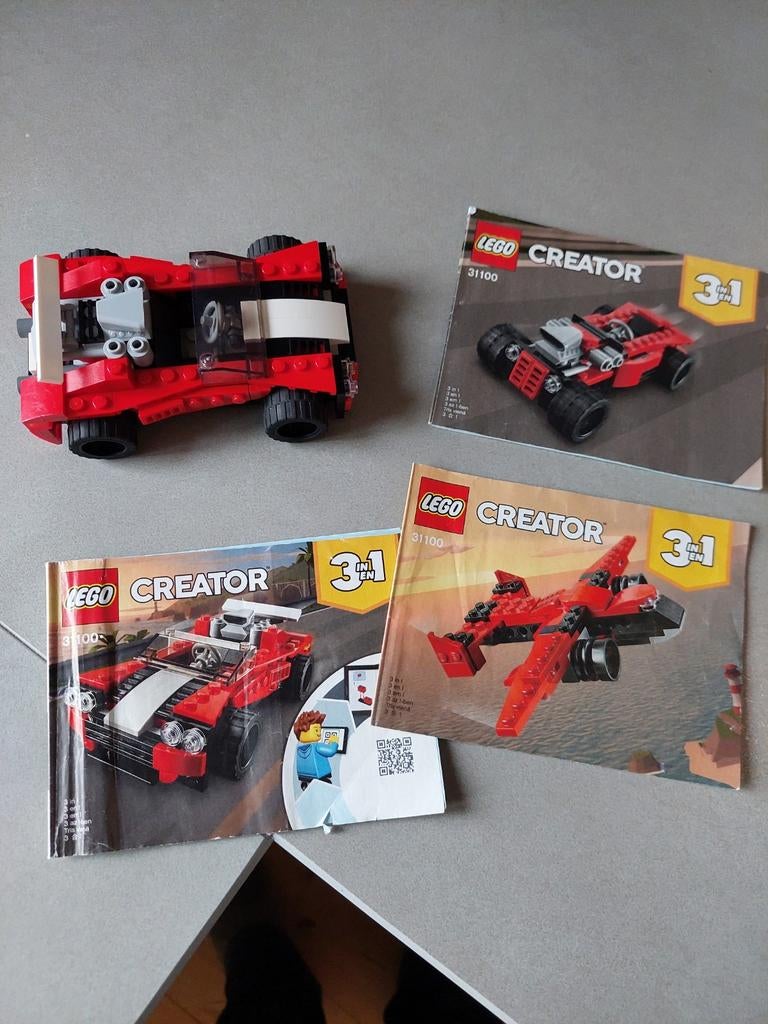 Lego creator race auto, Ophalen of Verzenden