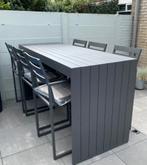 Barset antraciet onderstel 6 stoelen 1699 euro, Tuin en Terras, Ophalen of Verzenden, Nieuw