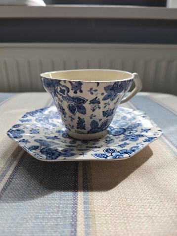 Societe Ceramique Maestricht Beatrix kop en schotel 2x  beschikbaar voor biedingen