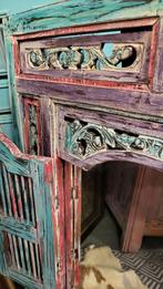 Houtsnijwerk/Indisch/Luik/Spiegel/Bali, Ophalen of Verzenden