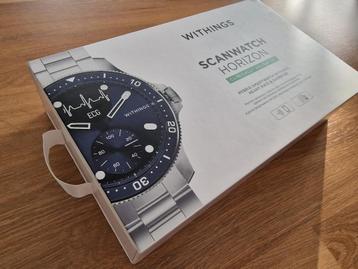 Vrijwel nieuwe Withings ScanWatch Horizon 43mm blauw