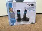 Profoon DECT telefoon twinset PDX-7320, Telecommunicatie, Vaste telefoons | Handsets en Draadloos, Ophalen of Verzenden, Zo goed als nieuw