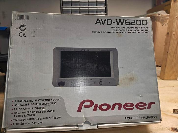 Pioneer AVD-W6200 Achterbank Entertainment Display, Auto diversen, Auto-accessoires, Nieuw, Ophalen of Verzenden